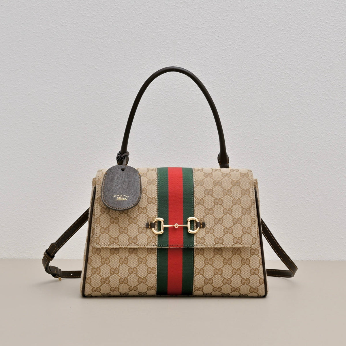 GUCCI GG Paparazzo Medium Top Handle Bag-875018
