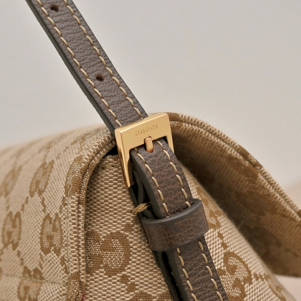 GUCCI GG Madison Denim Shoulder Bag-874744