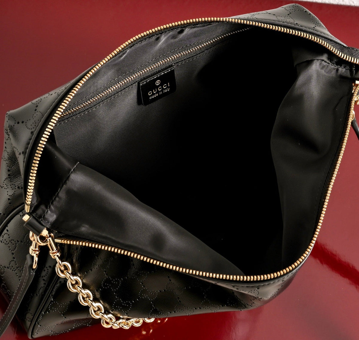 GUCCI Lady Lunetta Chain Medium Shoulder Bag-A006OA