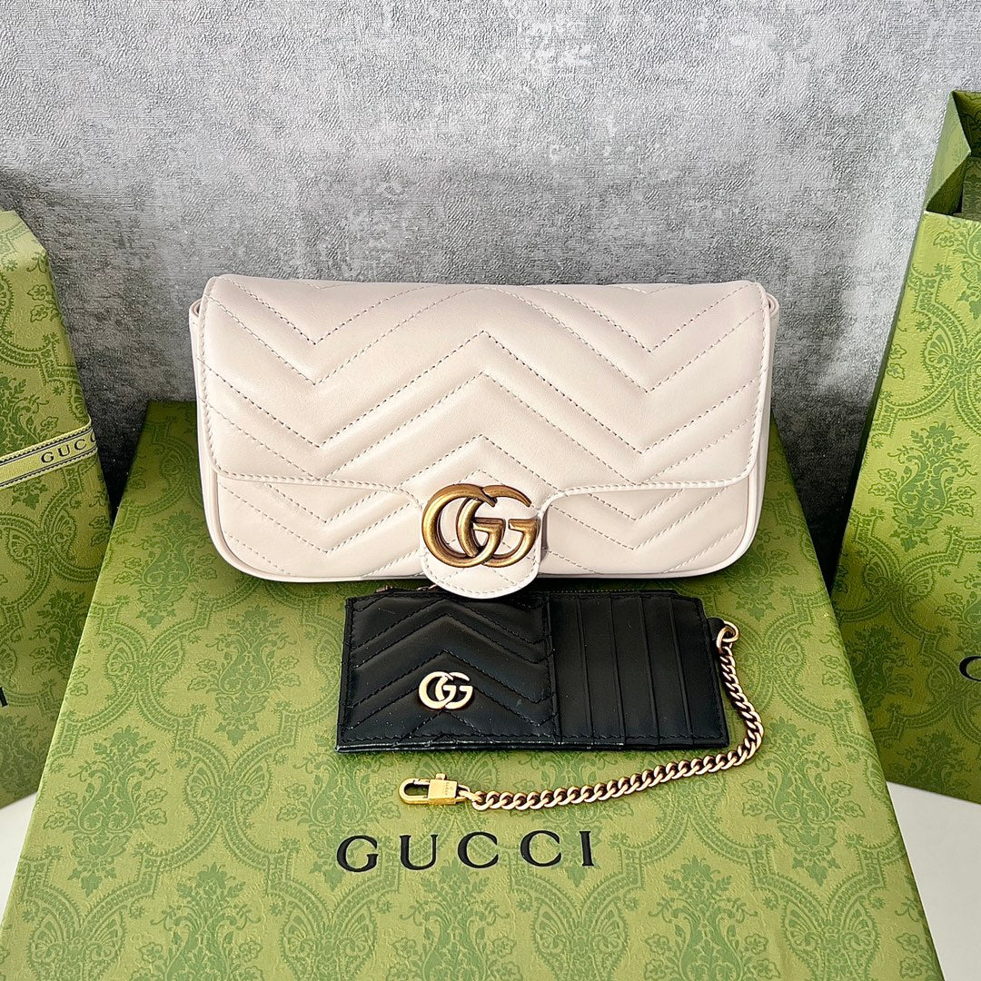 Gucci GG Marmont Mini Chain Wallet Bag-751526