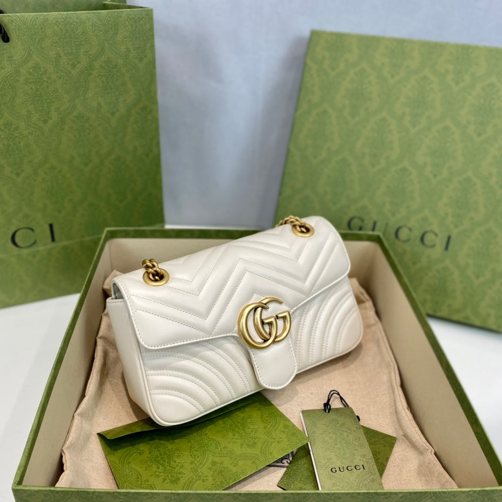 Gucci GG Marmont Leather Shoulder Bag-443497